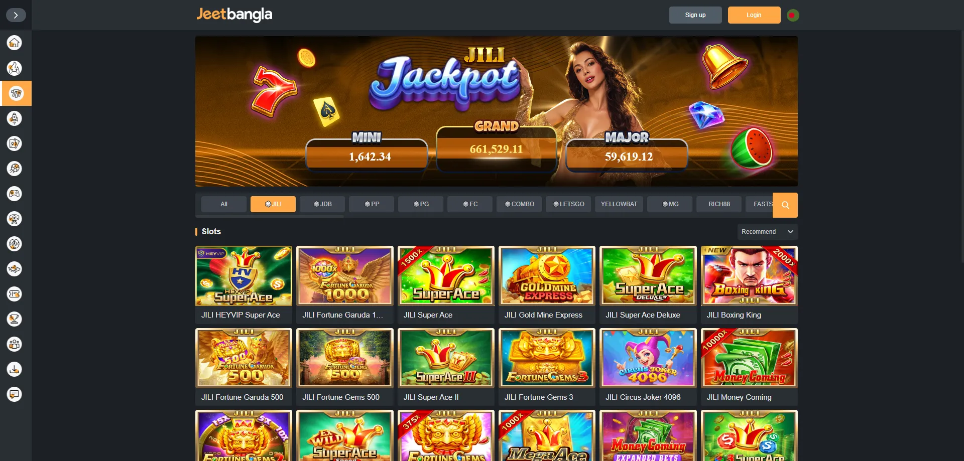 jeetbangla casino free spins on arcade and slot games Bangladesh